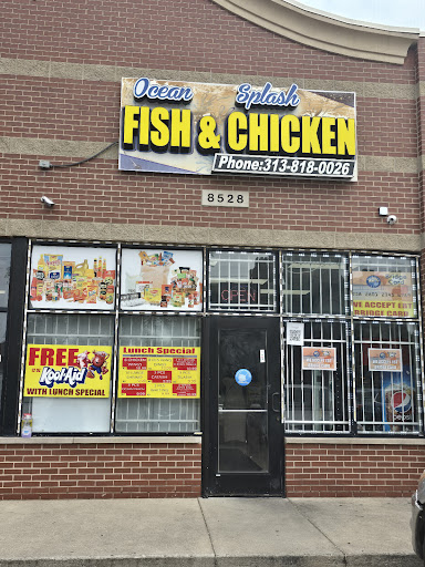 Ocean splash fish and chicken